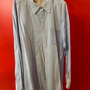Mens Nautica Long Sleeve Work Shirt